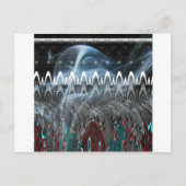 Carte Postale Impression artistique Abstraite remarquable (Devant)