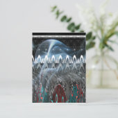 Carte Postale Impression artistique Abstraite remarquable (Debout devant)