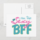 Carte Postale Impression BFF (Devant / Derrière)