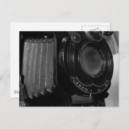 Carte Postale Impression Caméra classique (Devant / Derrière)