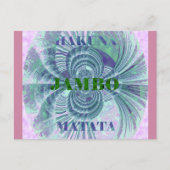 Carte Postale Impression d'art Aurora Matata (Devant)