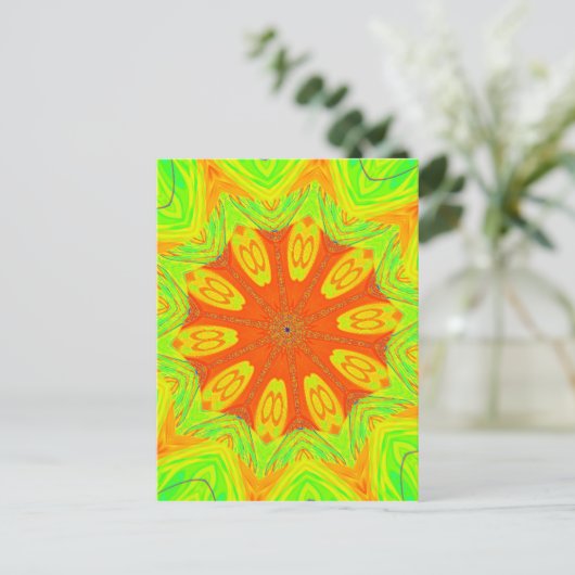 Carte Postale Impression d'art du motif Samba (Debout devant)