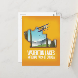 Carte Postale Impression d'art du parc national du Canada des la