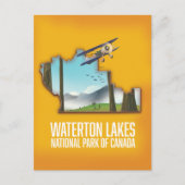 Carte Postale Impression d'art du parc national du Canada des la (Devant)