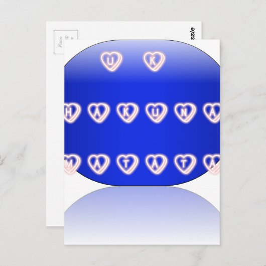 Carte Postale Impression d'art Hakuna Matata (Devant / Derrière)