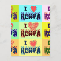 Impression d'art populaire souvenir de voyage Keny