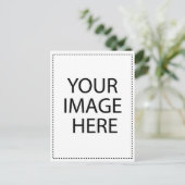 Carte Postale Impression de code QR (Debout devant)