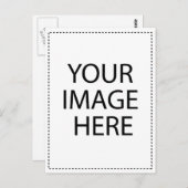 Carte Postale Impression de code QR (Devant / Derrière)