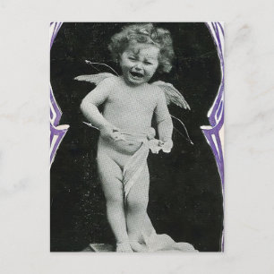 Carte Postale Impression de l'ange triste Cherub