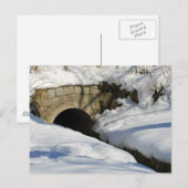 Carte Postale Impression d'hiver no 2 - Winterstimmung no 2 (Devant / Derrière)
