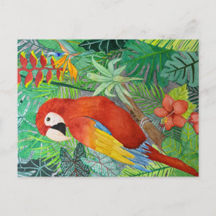 Carte postale Impression d'oiseaux