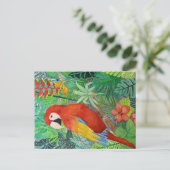 Carte postale Impression d'oiseaux (Debout devant)