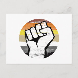 Carte Postale Impression du premier cercle de la fierté de l'our