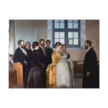 Impression d'une toile de baptême