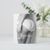 Carte Postale Impression Fille Fleur (Debout devant)