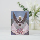 Carte Postale Impression maçonnique vintage (Debout devant)