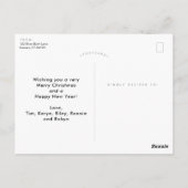 Carte Postale Impression Mood, Soyez Joyeux Gray (Dos)