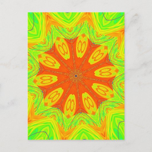 Carte Postale Impression Motif Samba (Devant)
