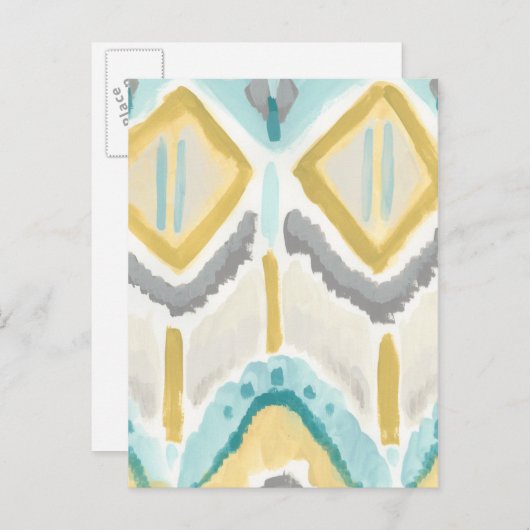 Carte Postale Impression textile II (Devant / Derrière)