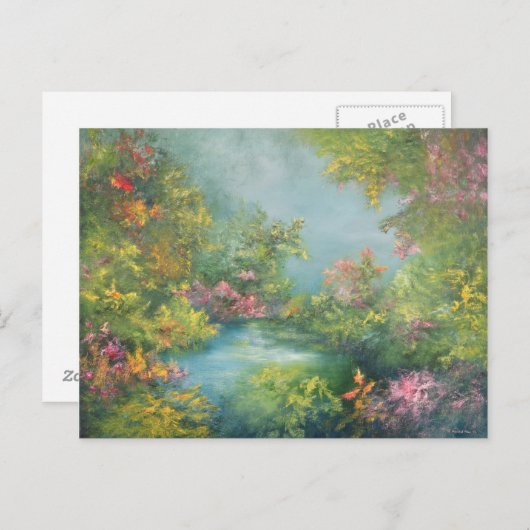 Carte Postale Impression tropicale 1993 (Devant / Derrière)