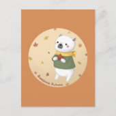 Carte Postale Impressionnant Art d'automne (Devant)