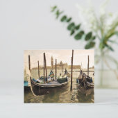 Carte Postale Impressionnément Venezia Gondole (Debout devant)