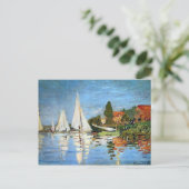 Carte postale Impressionnisme Bateaux Art (Debout devant)