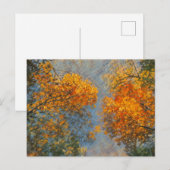 Carte Postale Impressionnisme d'automne (Devant / Derrière)