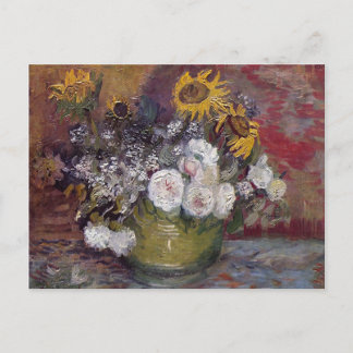 Carte Postale Impressionniste Floral Still Life - Vincent van Go