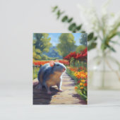 Carte Postale Impressionniste Rat Art (Debout devant)