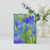 Carte Postale Impressionniste Texas Bluebonnets (Debout devant)