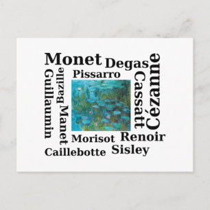 Carte Postale Impressionnistes