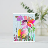 CARTE POSTALE IMPRESSIONS CLAIRES (Debout devant)