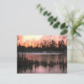 Carte Postale Impressions de coucher de soleil (Debout devant)