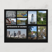 Carte postale Impressions de Géorgie (Devant)