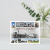 Carte Postale Impressions de Géorgie, USA (Debout devant)