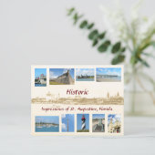 Carte Postale Impressions historiques de Saint Augustin, Floride (Debout devant)