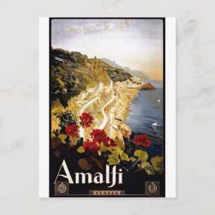 Carte Postale Impressions rétrographiques de l'affiche Vintage v