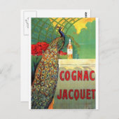 Carte Postale Imprimantes vintages d'alcool (Devant / Derrière)