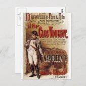 Carte Postale Imprimantes vintages d'alcool (Devant / Derrière)