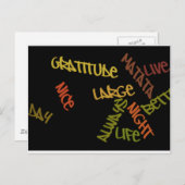 Carte Postale Imprimé Vie Vie Imprimé (Devant / Derrière)