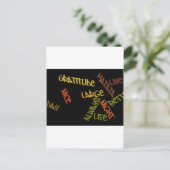 Carte Postale Imprimé Vie Vie Imprimé (Debout devant)