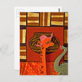 Carte Postale Imprimer Casquette Giraffe (Devant / Derrière)