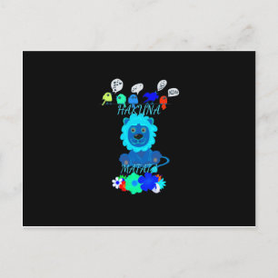 Carte Postale Imprimer Hakuna Matata Lion