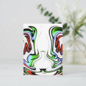 Carte Postale Imprimer Hakuna Matata Whirl Art Extraordinaire (Debout devant)