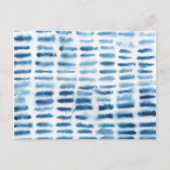 Carte Postale Imprimer l'aquarelle Indigio (Devant)