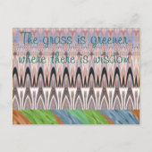 Carte Postale Imprimer l'art Motif Abstrait Extraordinaire (Devant)