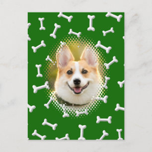 Carte Postale Imprimer Motif d'os