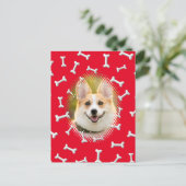 Carte Postale Imprimer Motif d'os (Debout devant)