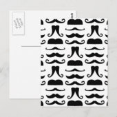 Carte Postale Imprimer Moustache (Devant / Derrière)